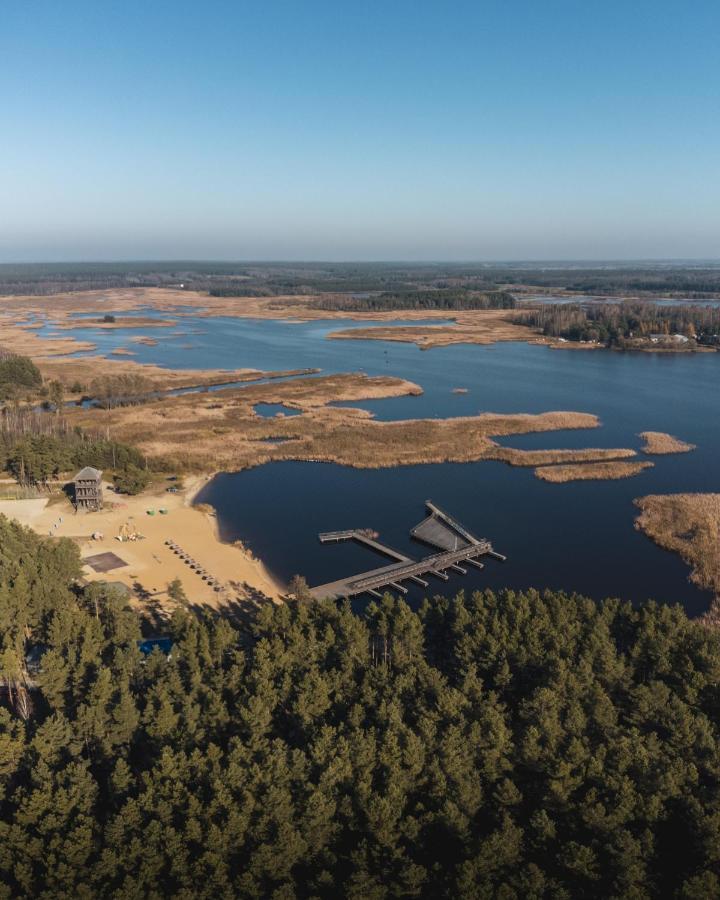 Lesna 21 Dom Poludnie Przy Puszcza Bialowieska Luka ภายนอก รูปภาพ