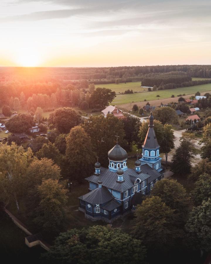 Lesna 21 Dom Poludnie Przy Puszcza Bialowieska Luka ภายนอก รูปภาพ